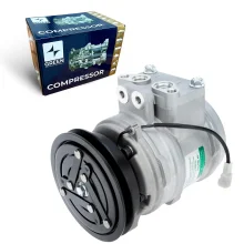 A/C Compressor Foton Mini Escavadeira FR60, FR80 10SP11 12V