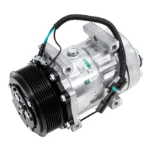 A/C Compressor SD 7H15 Polia 8PK Saída Flex 24V