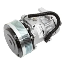 Compressor p/ Case 521D, 621D; Cat 631D; New H D125C -SANDEN