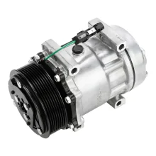 A/C Compressor SD 7H15 Polia 8PK Saída Flex 24V