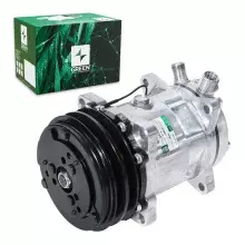 Compressor de AC Universal 5H14 2V Vertical 8 Fix 12V(GREEN)