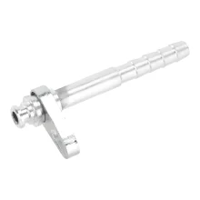 Conexão 06mm Block Fitting Radial Reta Universal (Alumínio)