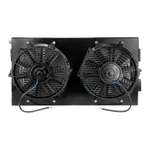 Conjunto Eletroventilador Duplo 10pol 12V (Condensador 14x25)