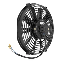 Kit 3x Eletro Ventilador Ventoinha Universal 12V 10 Polegada