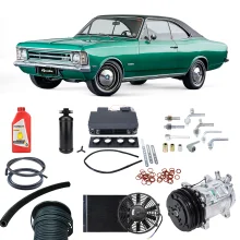 Kit Ar Condicionado Universal Completo - Compressor 5H14 12V