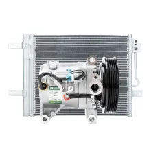 Kit Compressor + Condensador p/ Fiat Palio Fire (2009 a 2011)