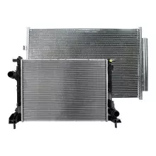 Kit Condensador + Radiador p/ Fiat Argo, Cronos... (Tayashima)