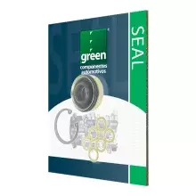 Selo P/ Compressor de AC Dn 6P, 10P15, 10P08 (Lip Seal)
