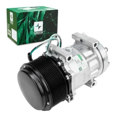 A/C Compressor Caterpillar 320D, 323D, 324E, 329E...(GREEN)