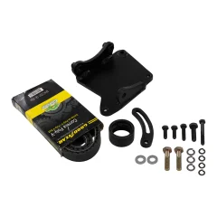 Kit Instalação Volkswagen Gol G3, G4 1.6, 1.8 c/ Dh p/ DN 6P + Suporte de Ferro p/ Alternador