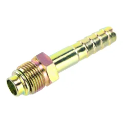 Conexão 10mm Macho Reta Rosca Móvel (AÇO)