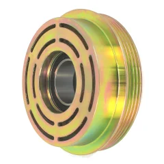 Polia 4PK CM Sanden 7H15 para Colheitadeira Case 8000, 8800