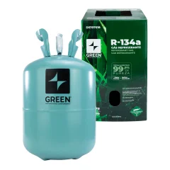 Gás Refrigerante Green R134a Botija 13,6kg (99,99% Pureza)