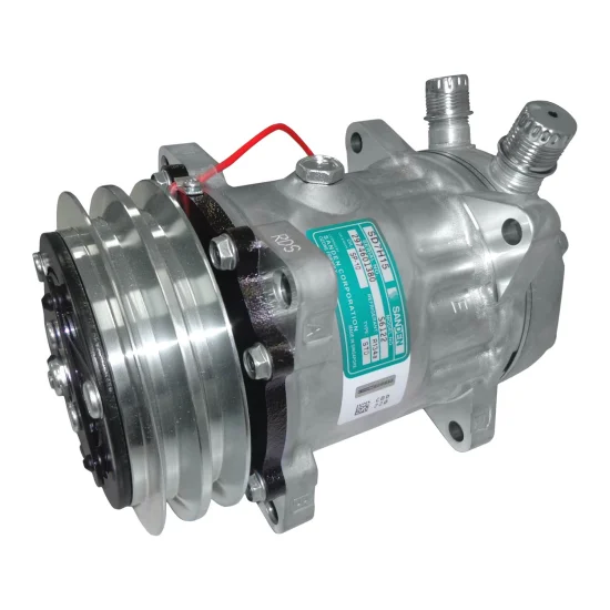 Compressor de AC Universal Sanden 7H15 2V 12V 8 Fix. (OEM)