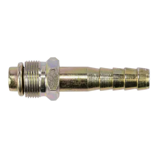 Conexão Macho 10mm Reta Rosca Móvel p/ AC Universal (Aço)