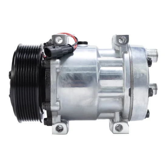 Compressor de AC Universal 7H15 8PK 12V 4 Fixações (GREEN)