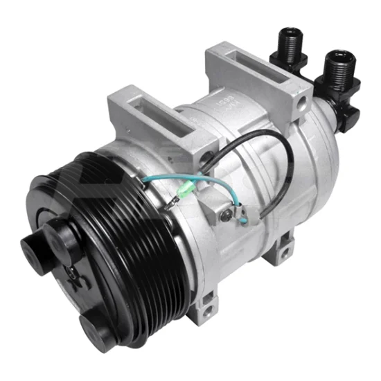 Compressor de AC p/ Volare V8 2016 a 2020 Polia 8PK 12V