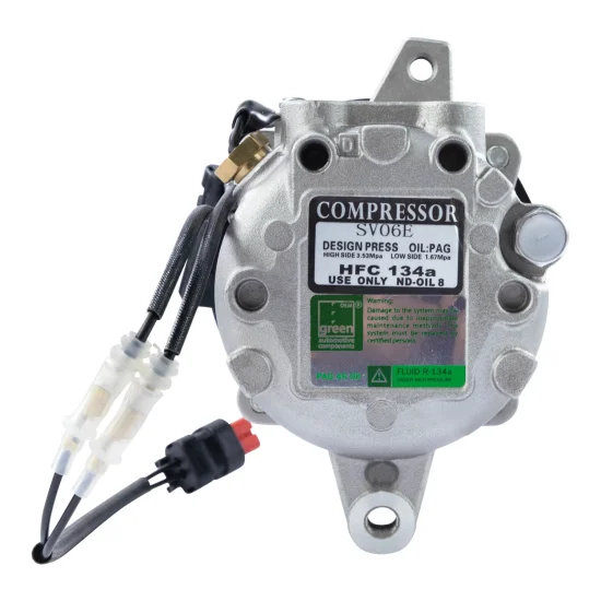 Compressor de AC 12V p/ Caterpillar 3035C, 304CR, Bobcat...