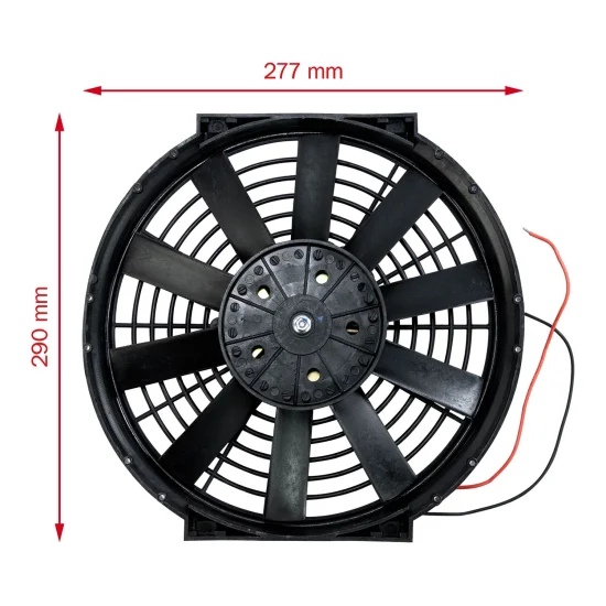 Eletroventilador Universal AC 10Pol 24V 10Pás 80W (OEM Spal)
