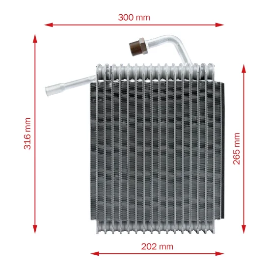 Evaporador p/ Ford F250, F350, F4000 1999 a 2009 (Tayashima)