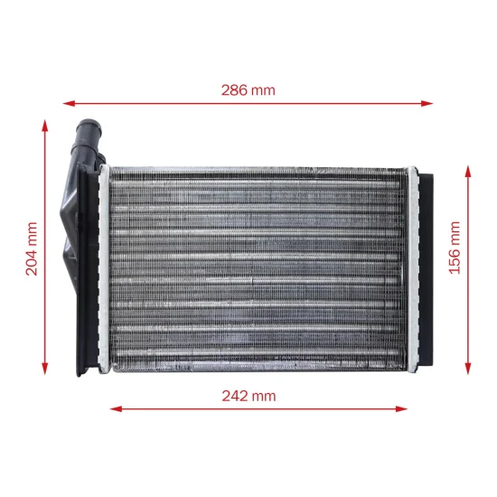 Radiador De Ar Quente p/ Volkswagen Santana, Quantum