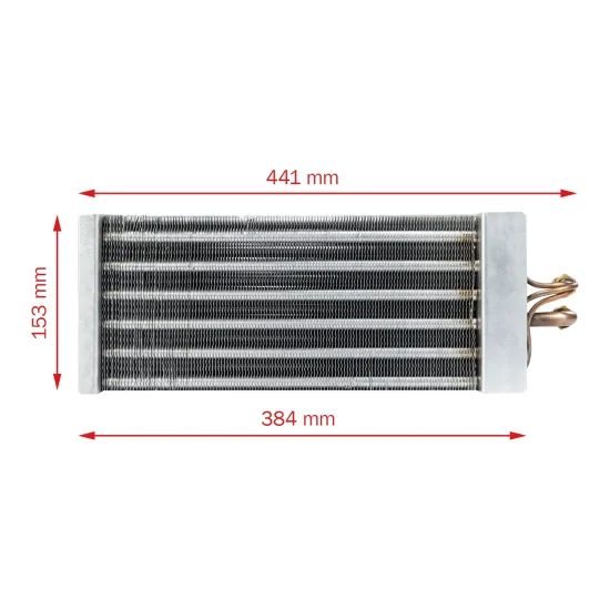 Evaporador Ar Condicionado p/ Caminhão Terberg (Cobre) TYSM