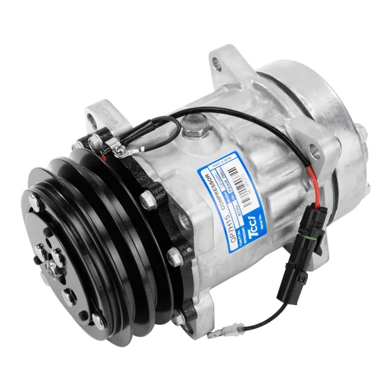 Compressor de AC Universal 7H15 2V 12V 8Fix Flex (OEM TCCI)