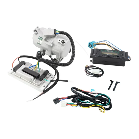 Compressor Ar Condicionado Elétrico Universal Automotivo 12V