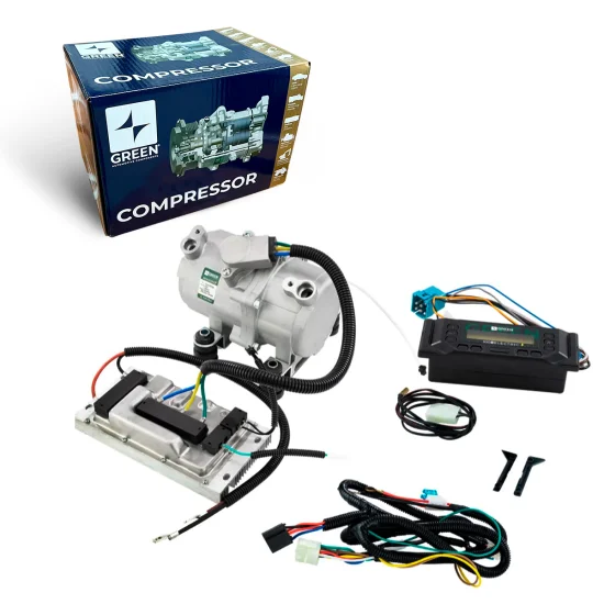 Compressor Ar Condicionado Elétrico Universal Automotivo 12V