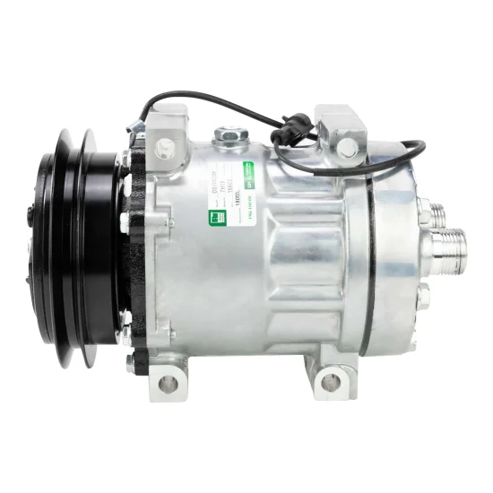 Compressor de AC Universal 7H15 1A 12V 4Fix Hrz (GREEN)