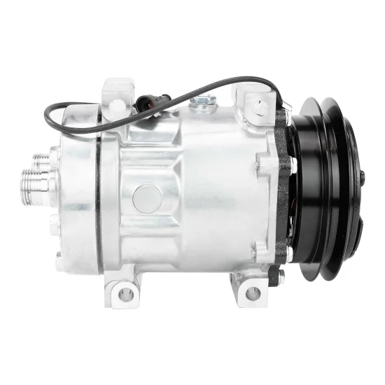 Compressor de AC Universal 7H15 1A 12V 4Fix Hrz (GREEN)