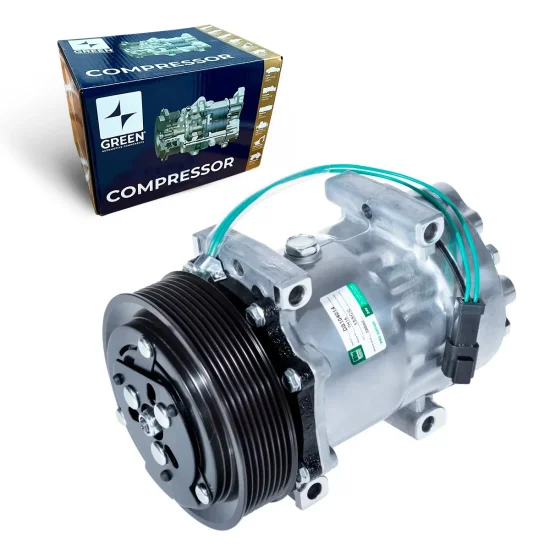 Compressor de AC p/ Volvo FM, FMX, NH, VM, FH 93 a 14..(GRN)