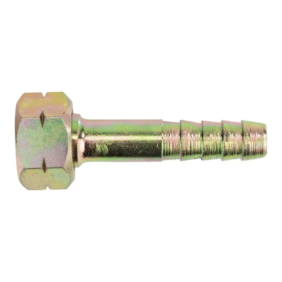 Conexão Radial 10mm Reta p/ Ar Condicionado Universal (Aço)