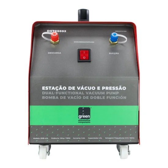 Estação de Teste p/ Pressão e Vácuo de Sistema 2X1 220V