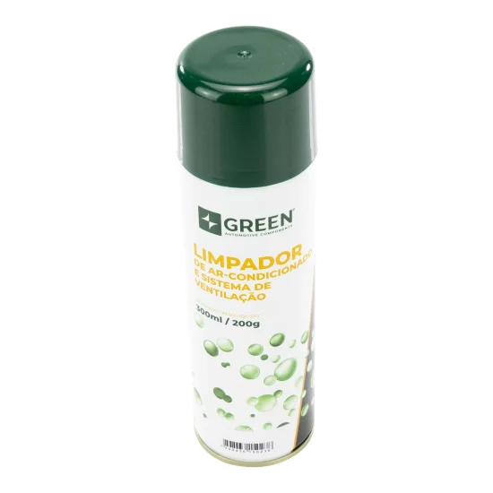 Higienizador Aerosol AC - Fragrância Carro Novo 300ml(GREEN)