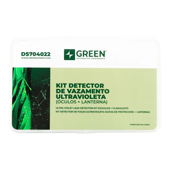 Kit Detector De Vazamento Ultra Violeta (Oculos + Lanterna)