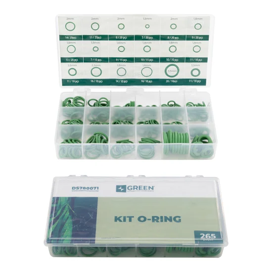 Kit Orings p/ vedação de conexões AC Caixa Com 265 Unidades