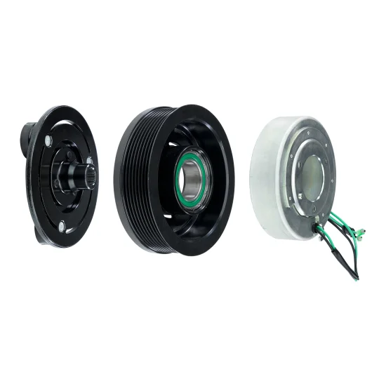 Conjunto Embreagem Compressor TM21 8PK 24V p/ Volare W8, W9