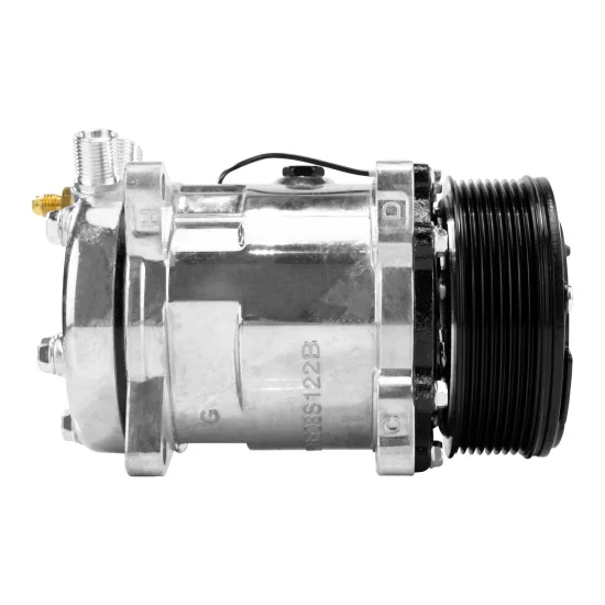 Compressor de AC Universal 5H14 8PK 12V 8Fix Vertical 8/10