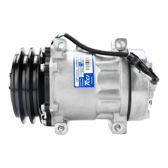 Compressor de AC Universal 7H15 2V 24V 4Fixações Flex (TCCI)