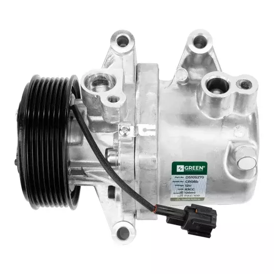 Compressor AC p/ Nissan Versa 2012 a 2022, March 2012 a 2020