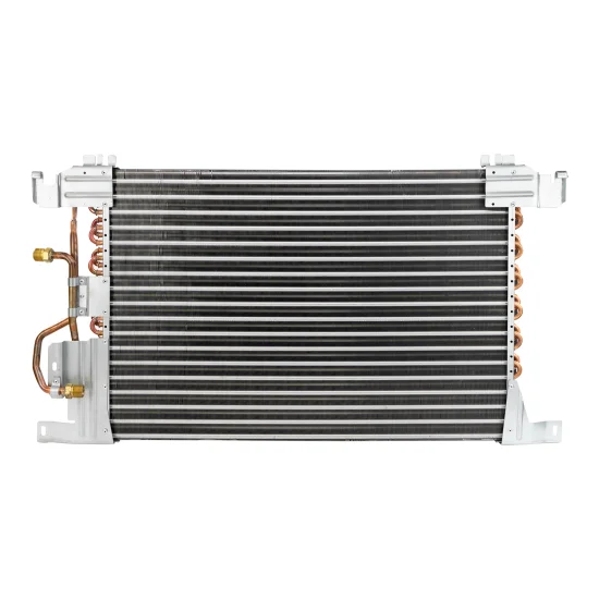 Condensador AC p/ Mercedes-Benz Actros (TUBO ALETA) (COBRE)