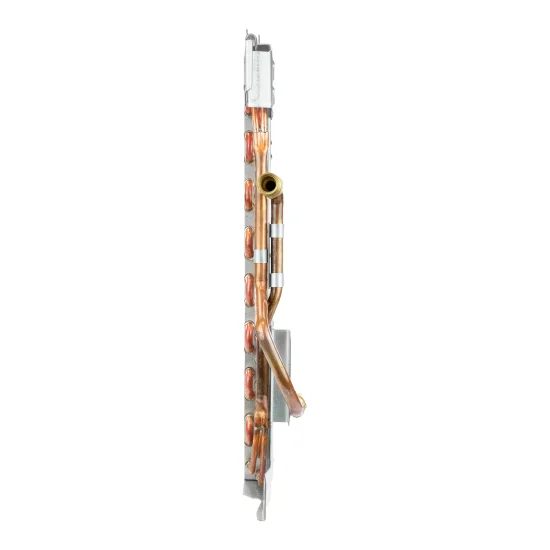 Condensador AC p/ Mercedes-Benz Actros (TUBO ALETA) (COBRE)