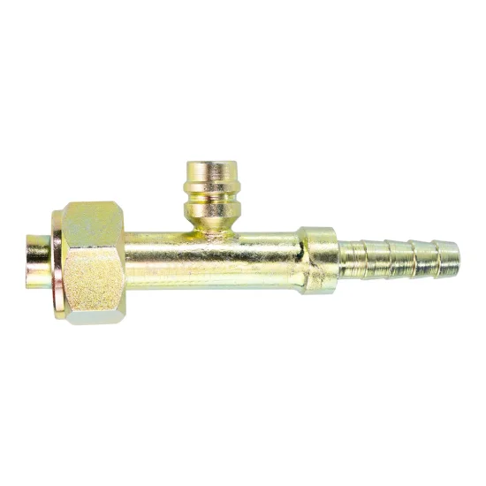 CNX RETA C/ VENTIL R134 CASE MANG 8 (AÇO)