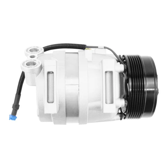 Compressor AC 5V16 6PK 24V p/ Guindaste XCMG, XCT70 (GREEN)