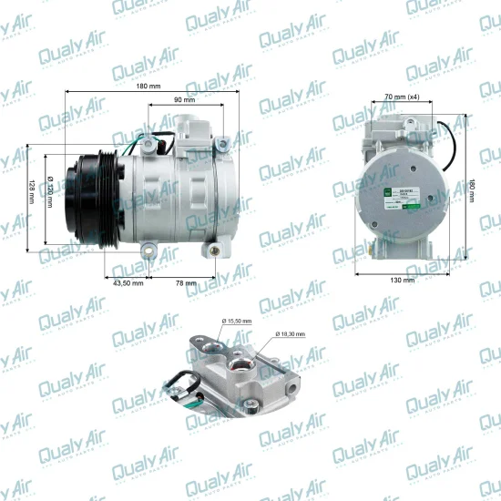 Compressor de Ar Condicionado VW Constellation 13.190...