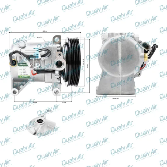 Compressor de Ar Condicionado Fiat Siena 1.0 2004 a 2016