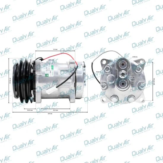 Compressor de Ar Trator 375, 383, 390, 3050, 390T... (GRN)