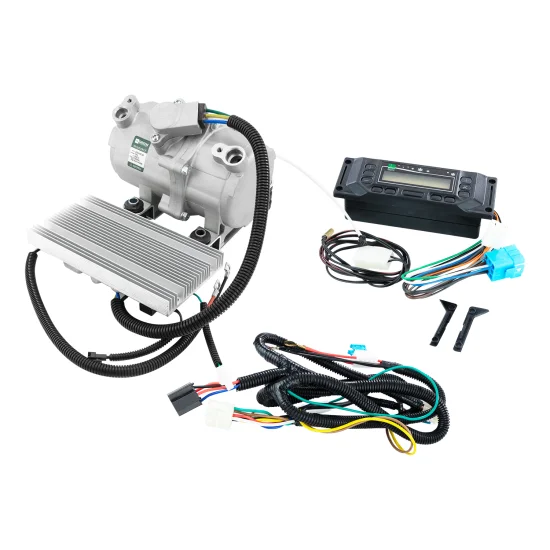 Compressor Ar Condicionado Elétrico Universal Automotivo 12V