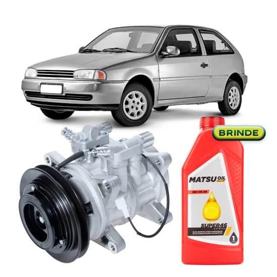 Compressor Ar Gol G2 Motor AP 1.6 1.8 2.0 + Óleo de BRINDE